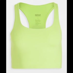 Girlfriend Collective Paloma Sports Bra neon size small